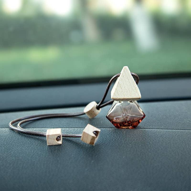 Car Diffuser Bottle Empty - Coffee Triangle