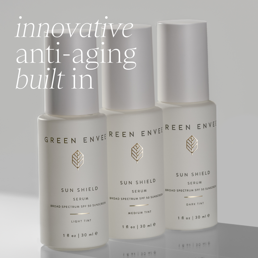 Green Envee Sun Shield Serum Broad Spectrum SPF 50 Sunscreen